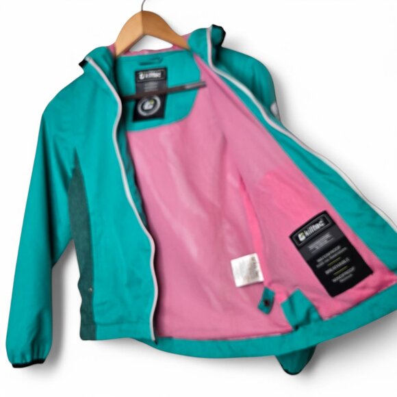Killtech Two Tone Windbreaker Jacket Girls Waterproof Breathable Hooded 10 - Picture 3 of 10